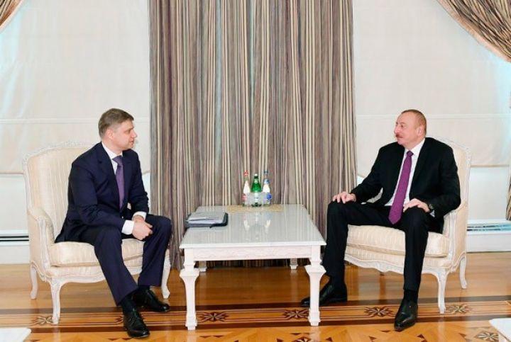 İlham Əliyev “Rusiya Dəmir Yolları” nın sədrini qəbul edib - YENİLƏNİB