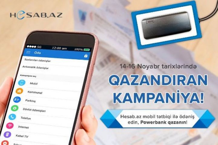 Hesab.az-da növbəti hədiyyəli kampaniya başladı!