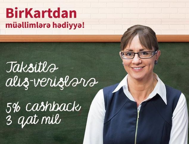 BirKart-dan təhsil işçilərinə bayram fürsəti!