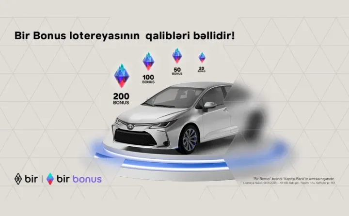 Bir Bonus lotereyasının qalibləri bəlli oldu - SİYAHI
