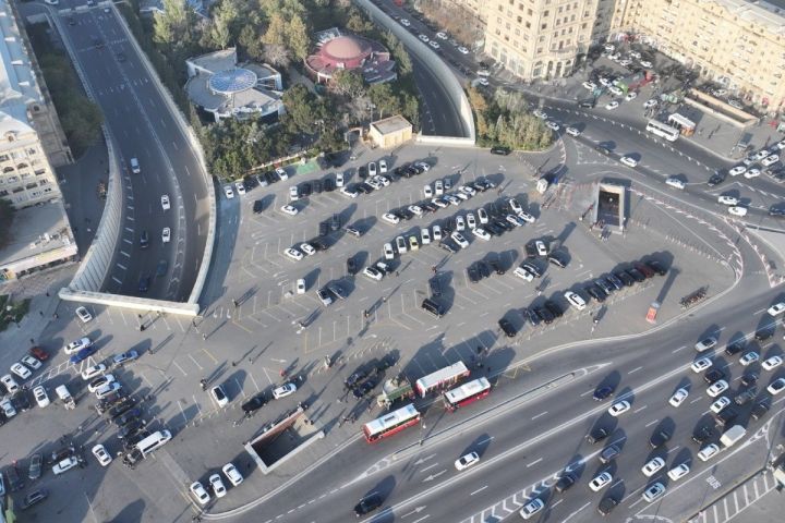 Bakıda Atatürk və Atena parkları birləşdirilir - FOTOLAR