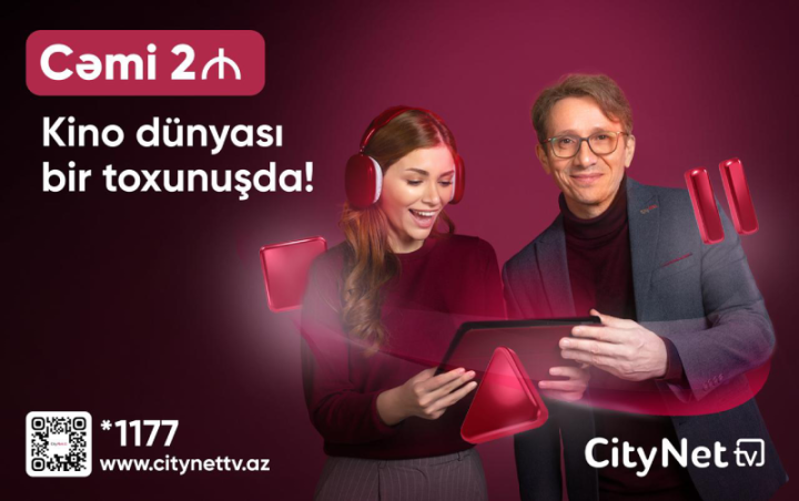 CityNet TV kino həvəskarları üçün özəl “Film Paketi” təqdim edir