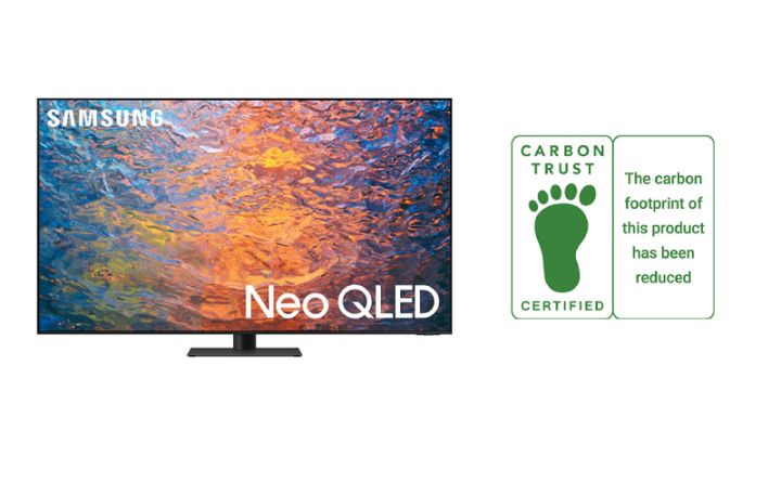 Samsung-un Yeni Neo QLED Televizor Seriyası Carbon Trust-ın “CO2 Azaldılması Sertifikatı”na layıq görülüb